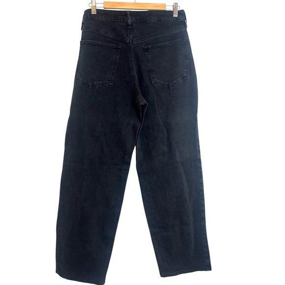 2/$30 Old Navy Jeans Women's Size 10 Straight Leg In Black - Picture 4 of 6